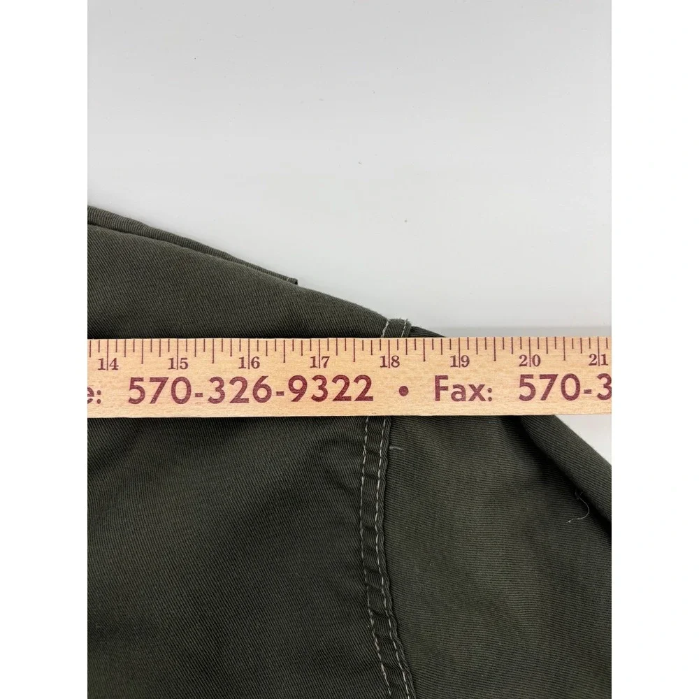 Big Ben By Wrangler Quilted Lined Canvas Full Zip Work Jacket Mens Olive Green L